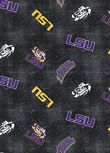 LSU Tigers - Distressed Logo Flannel