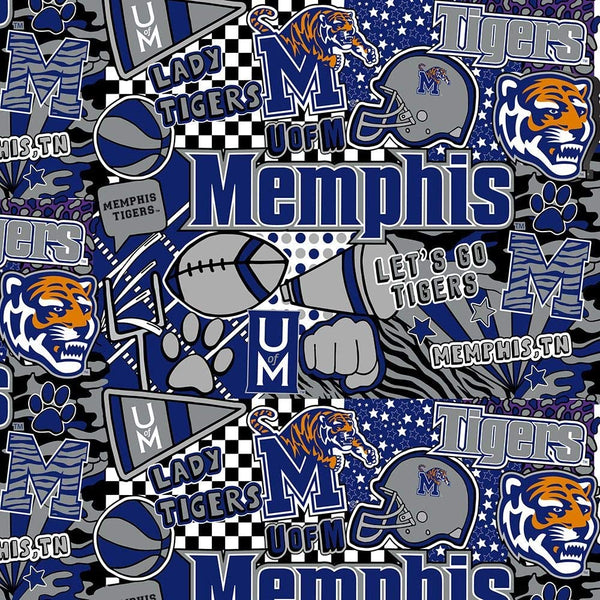 Memphis Tigers - Pop Art