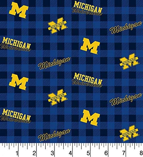 Michigan Wolverines - Buffalo Plaid