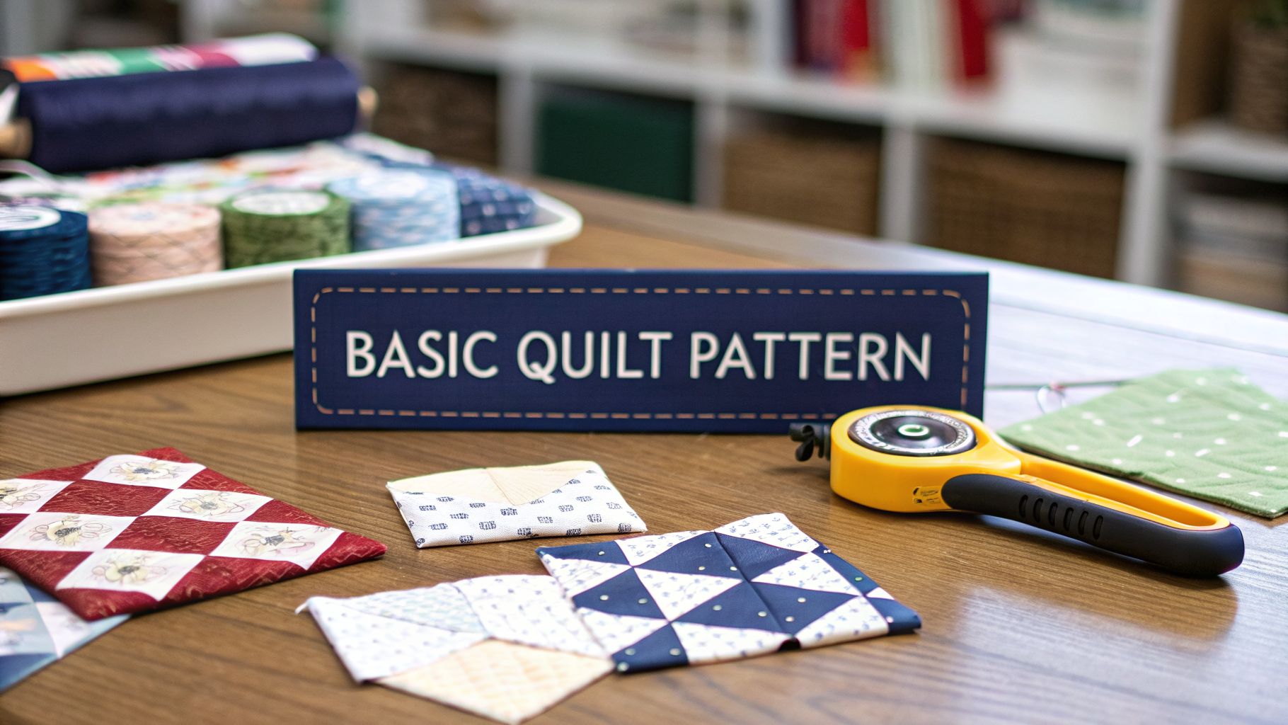 Your First Basic Quilt Pattern: A Beginner's Guide for 2026