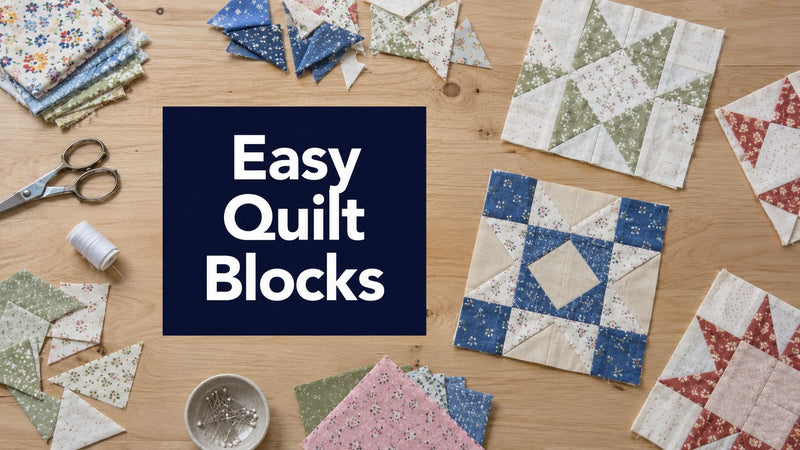 10 Easy Free Quilt Block Patterns for 2026