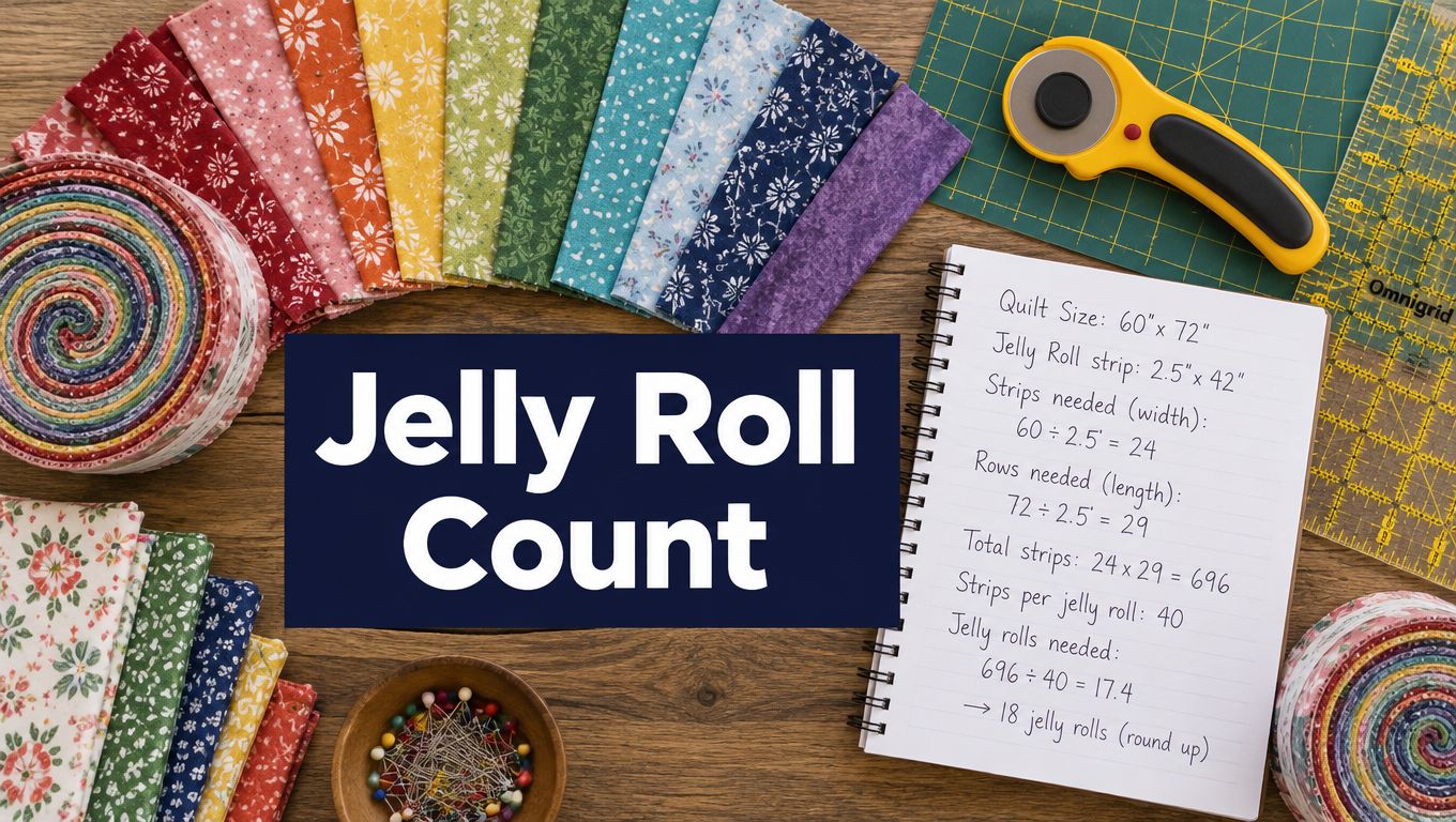 How Many Jelly Rolls to Make a Quilt (2026 Guide)