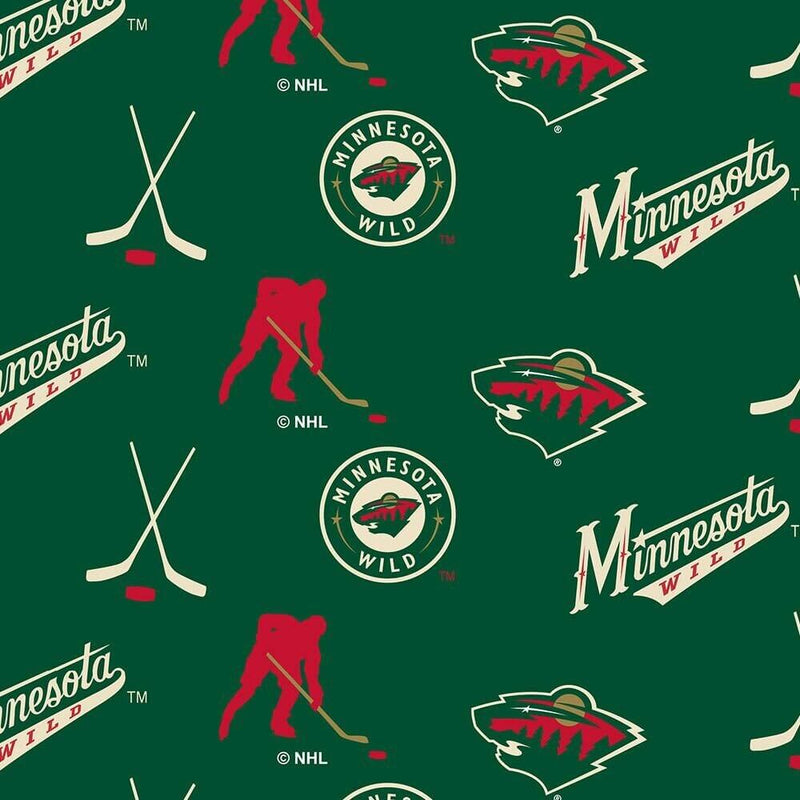 Minnesota Wild - NHL Fleece - Logo Toss