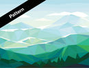 Hazy Hills Central Pattern (CONFETTI)