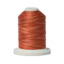 074 Rusty Oranges Signature Cotton Variegated Thread Mini Spool - 40WT