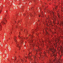 Mini Disc All Over Sequin Fabric