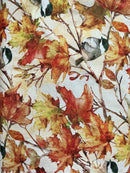 Autumn Breeze Birds Cream Multi