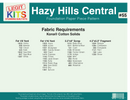 Hazy Hills Central Pattern (CONFETTI)