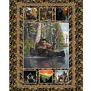 Legendary Loner Panel Quilt - Legendary Loner by Jim Baldwin - 3 Wishes - Kit