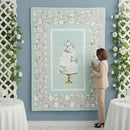 Wedding Signature - Meadow Mist Designs - White Wedding - Northcott - Panel Quilt Kit