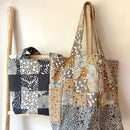 Shop In Style Totes - Rhythm & Leaves - Cotton Linen - Keepsake Quick Kit