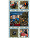 BFFs Throw - Denise Russell - Camping Pups - Henry Glass & Co. -  Quilt Kit