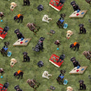 BFFs Throw - Denise Russell - Camping Pups - Henry Glass & Co. -  Quilt Kit