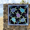Ocean Mandala Turtle Quilt - Chris Hill - Ocean Mandala Batiks - Blank Quilting - Kit