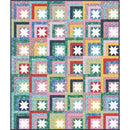 Log Cabin Stars - Quilty Love - Pocket Posies - Figo Studio - Quilt Kit