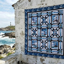 Lighthouse Stars Throw - Pine Tree Country Quilts - Coastal Guardians by City Art Studio - Henry Glass & Co. - Panel Quilt Kit