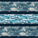 Lighthouse Stars Throw - Pine Tree Country Quilts - Coastal Guardians by City Art Studio - Henry Glass & Co. - Panel Quilt Kit