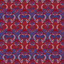 Liberty Hill by Color Principle - Damask - Red - 108" - 3-Yard Back Pack