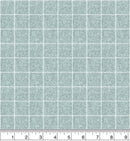 A Wooly Garden - Window Plaid - Aquamarine