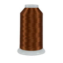 Magnifico 40 wt Trilobal Polyester Thread 3,000 yd Cone - Rust Brown