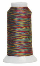 Fantastico 40 wt Variegated Polyester Thread 2,000 yd - Stained Glass