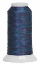 Fantastico 40 wt Variegated Polyester Thread 2,000 yd - Batik Blue