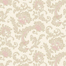 Candlelight & Romance Stylized Floral Sprays Cotton 118" Wideback Fabric Per Yard