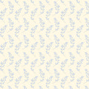 Sweet Dreams Flannel - Dreamy Leaf - Buttercream