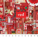Color  Collage Red
