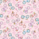 Enjoy the Ride - Springtime Bicycles - Pink