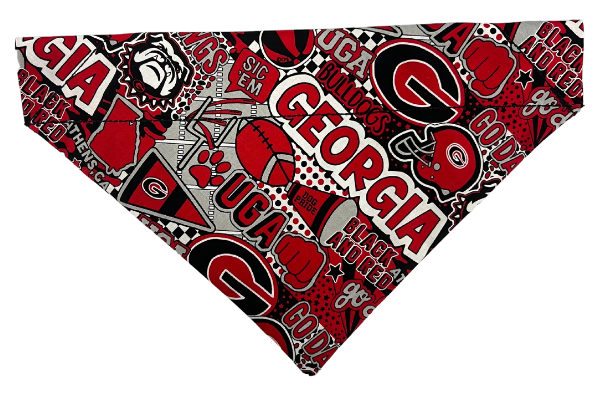 Georgia Bulldogs 3-Pack Dog Bandana Set