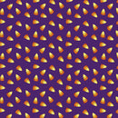 Sweet Candy Corn Purple Cotton 44"/45" Fabric Per Yard