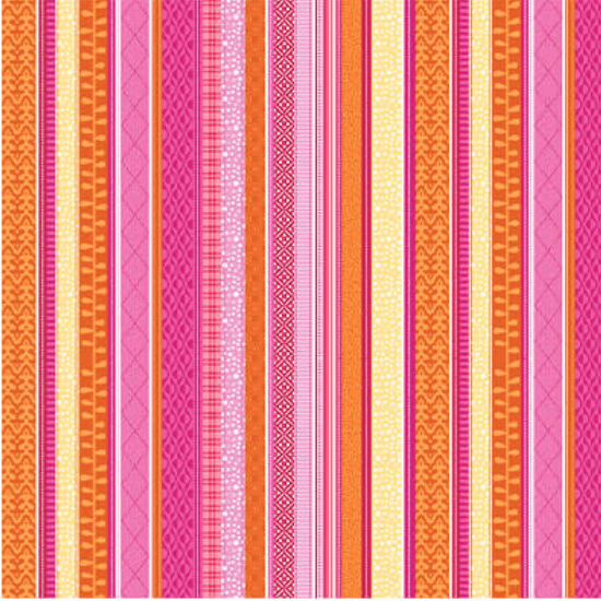 Serendipity - Stripe - Pink
