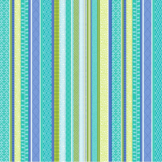 Serendipity - Stripe - Teal