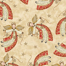 White Christmas - Angels - Tan