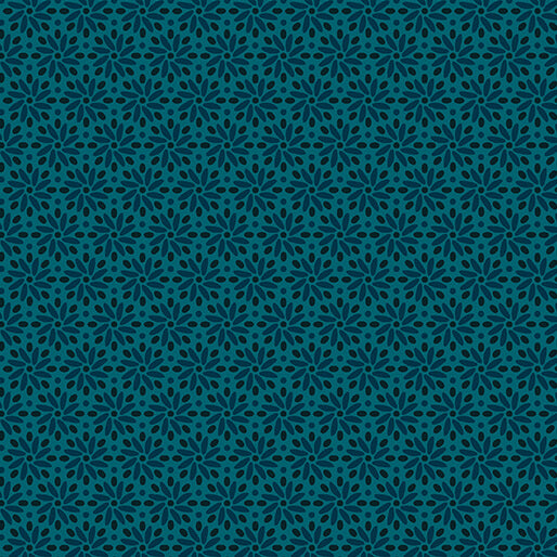 Transparency - Daisy - Teal