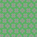 Medallions Grass Cheeto's World Cotton 44"/45" Fabric Per Yard