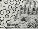 WD Textures and Shapes White 108” Wideback