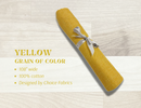 Grain of Color 108" Supreme Backings - Yellow
