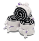 Supreme Solids - 2.5" Roll - Black/White/Grey (20 cuts)