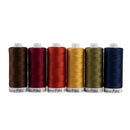 Superior Pima 6 Spool Collection: Darks