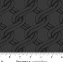 Charcoal/Black Twisted Rope Stitched Braid Cotton Wideback Fabric Per Yard