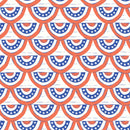 Stars, Stripes & Sun - Red White and Bunting