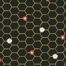 Homestead Haven - Floral Chicken Wire - Black