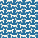 Orchard Deco - A Dog's Life - Navy