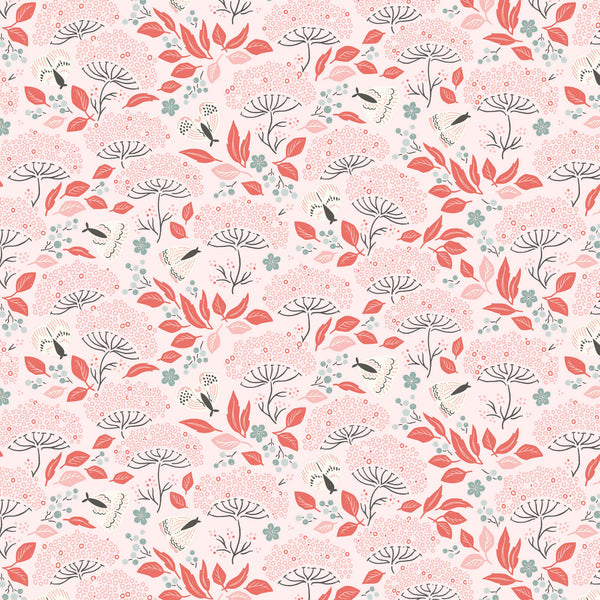 Cottage Garden - Moth Haven - Pink/Red