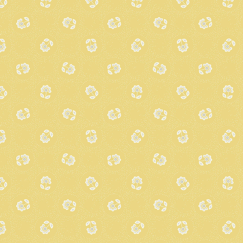 Cottage Garden - Blooming Dots - Gold