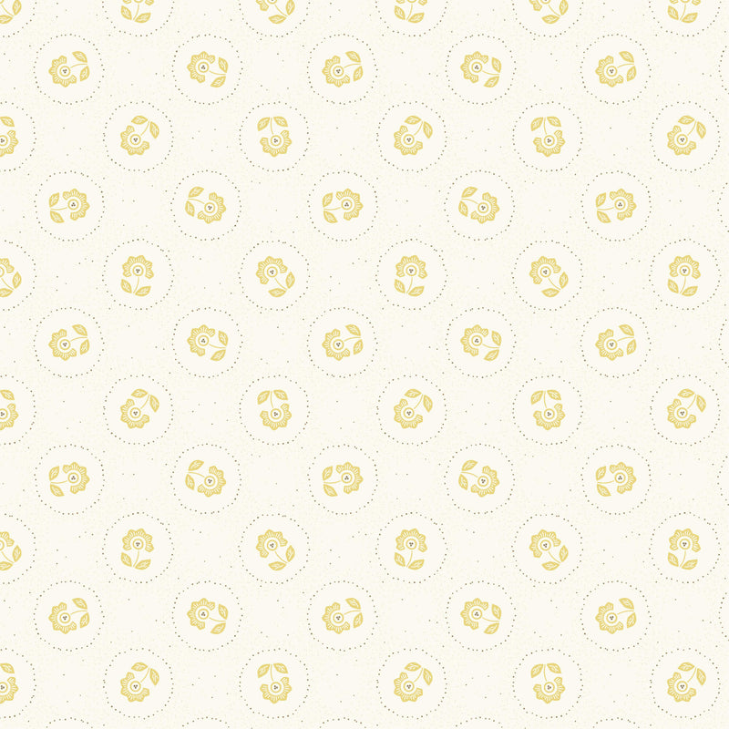 Cottage Garden - Blooming Dots - Natural