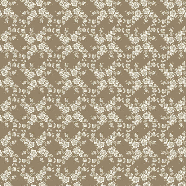 Cottage Garden - Lattice Vine - Brown