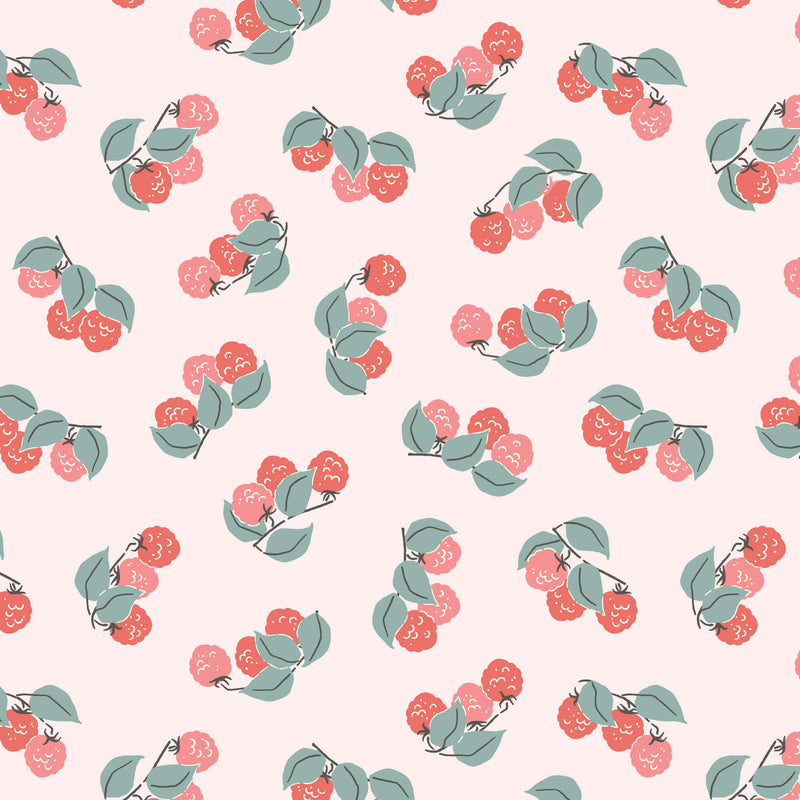 Cottage Garden - Raspberry Patch - Pink